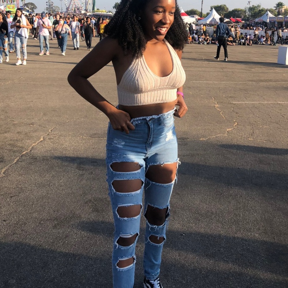 Ultra Supreme ripped jeans